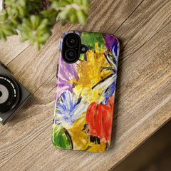 Abstract Floral Tough Case — Unique Sentiments Exclusive