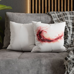 Wine Swirl Abstract Pillowcase — Vineyard Abstracts Decorative Throw Pillow