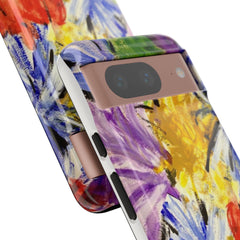 Abstract Floral Tough Case — Unique Sentiments Exclusive