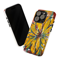 Abstract Floral Tough Cases - Original Unique Sentiments Design