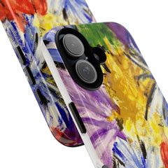 Abstract Floral Tough Case — Unique Sentiments Exclusive