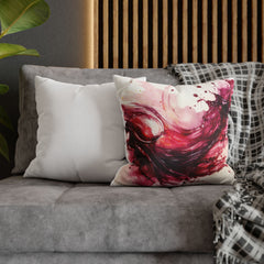 Vineyard Abstracts Wine Spill Decorative Pillowcase