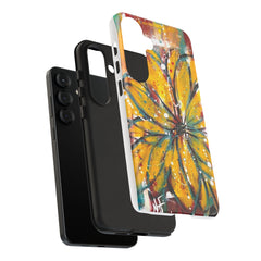 Abstract Floral Tough Cases - Original Unique Sentiments Design