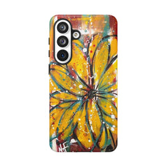 Abstract Floral Tough Cases - Original Unique Sentiments Design