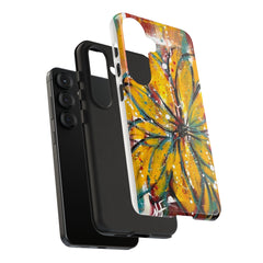 Abstract Floral Tough Cases - Original Unique Sentiments Design