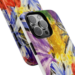 Abstract Floral Tough Case — Unique Sentiments Exclusive