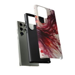 Wine Spill Abstract Art Case — Artistic Phone Case for Wine Lovers