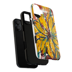 Abstract Floral Tough Cases - Original Unique Sentiments Design