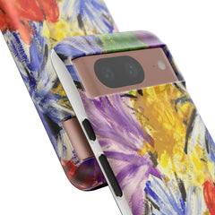 Abstract Floral Tough Case — Unique Sentiments Exclusive