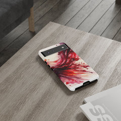 Wine Spill Abstract Art Case — Artistic Phone Case for Wine Lovers