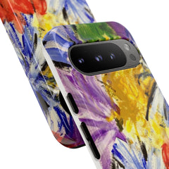 Abstract Floral Tough Case — Unique Sentiments Exclusive