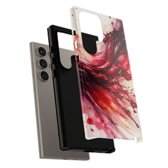 Wine Spill Abstract Art Case — Artistic Phone Case for Wine Lovers