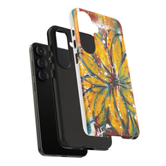 Abstract Floral Tough Cases - Original Unique Sentiments Design