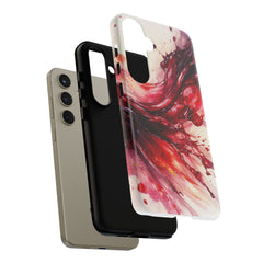 Wine Spill Abstract Art Case — Artistic Phone Case for Wine Lovers