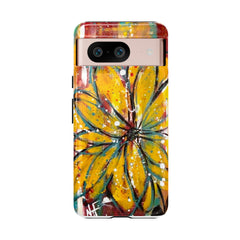 Abstract Floral Tough Cases - Original Unique Sentiments Design