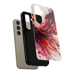 Wine Spill Abstract Art Case — Artistic Phone Case for Wine Lovers