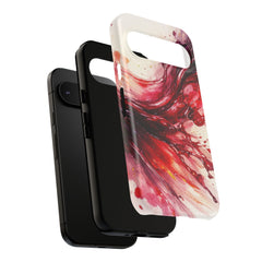 Wine Spill Abstract Art Case — Artistic Phone Case for Wine Lovers