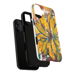 Abstract Floral Tough Cases - Original Unique Sentiments Design