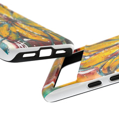 Abstract Floral Tough Cases - Original Unique Sentiments Design