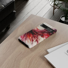 Wine Spill Abstract Art Case — Artistic Phone Case for Wine Lovers