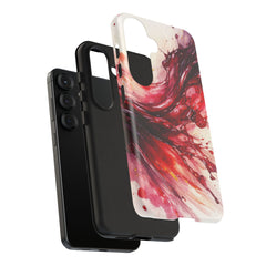 Wine Spill Abstract Art Case — Artistic Phone Case for Wine Lovers