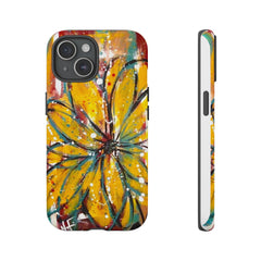 Abstract Floral Tough Cases - Original Unique Sentiments Design