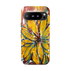 Abstract Floral Tough Cases - Original Unique Sentiments Design