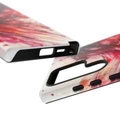 Wine Spill Abstract Art Case — Artistic Phone Case for Wine Lovers