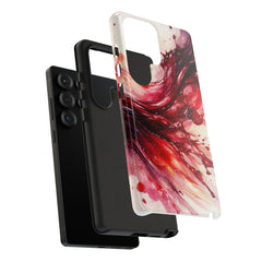 Wine Spill Abstract Art Case — Artistic Phone Case for Wine Lovers