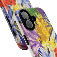 Abstract Floral Tough Case — Unique Sentiments Exclusive