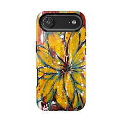 Abstract Floral Tough Cases - Original Unique Sentiments Design