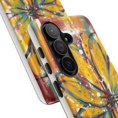 Abstract Floral Tough Cases - Original Unique Sentiments Design