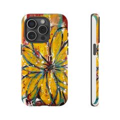 Abstract Floral Tough Cases - Original Unique Sentiments Design