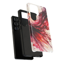 Wine Spill Abstract Art Case — Artistic Phone Case for Wine Lovers