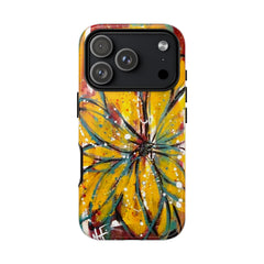Abstract Floral Tough Cases - Original Unique Sentiments Design