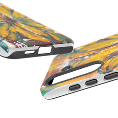 Abstract Floral Tough Cases - Original Unique Sentiments Design