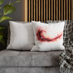 Wine Swirl Abstract Pillowcase — Vineyard Abstracts Decorative Throw Pillow