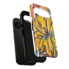 Abstract Floral Tough Cases - Original Unique Sentiments Design