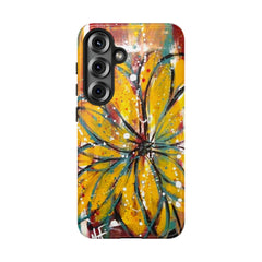 Abstract Floral Tough Cases - Original Unique Sentiments Design