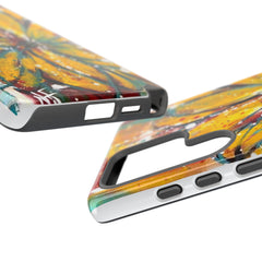 Abstract Floral Tough Cases - Original Unique Sentiments Design