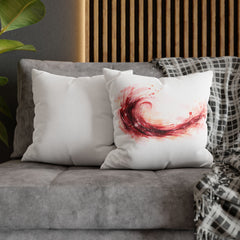 Wine Swirl Abstract Pillowcase — Vineyard Abstracts Decorative Throw Pillow