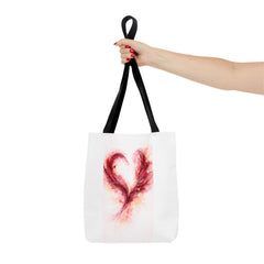Wine-Inspired Abstract Tote Bag — Artistic Vineyard Print