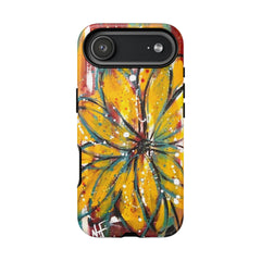 Abstract Floral Tough Cases - Original Unique Sentiments Design