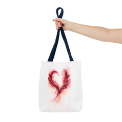 Wine-Inspired Abstract Tote Bag — Artistic Vineyard Print