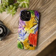 Abstract Floral Tough Case — Unique Sentiments Exclusive