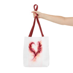 Wine-Inspired Abstract Tote Bag — Artistic Vineyard Print