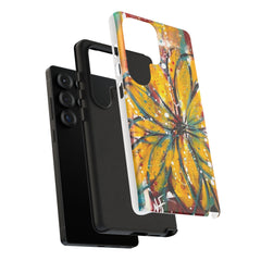 Abstract Floral Tough Cases - Original Unique Sentiments Design