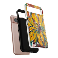 Abstract Floral Tough Cases - Original Unique Sentiments Design