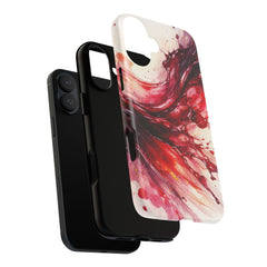 Wine Spill Abstract Art Case — Artistic Phone Case for Wine Lovers