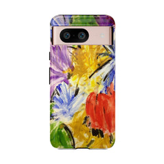 Abstract Floral Tough Case — Unique Sentiments Exclusive